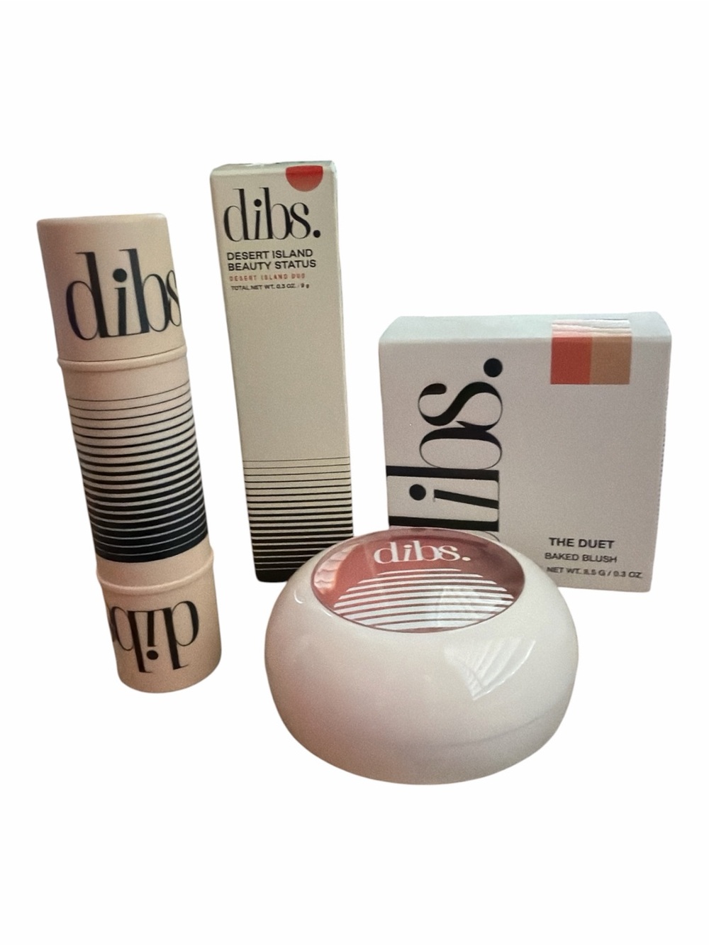 DIBS Bundle Beauty Desert Island Duo #1 + Starstruck Baked Blush Set NIB